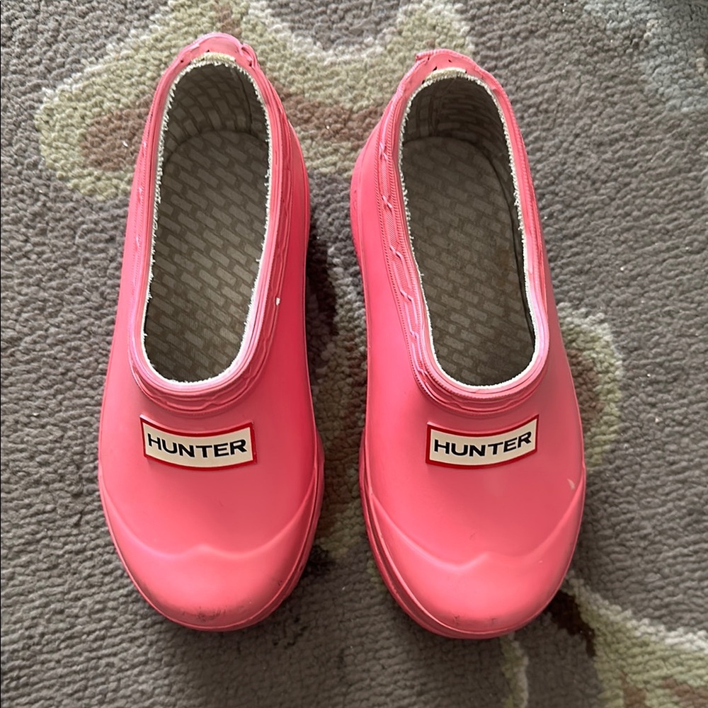 Hunter Pink Rain & Snow Boots